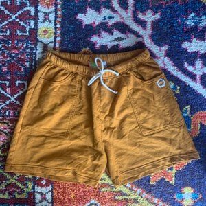 big bud press 🌼 lightweight sweat short in spicy mustard